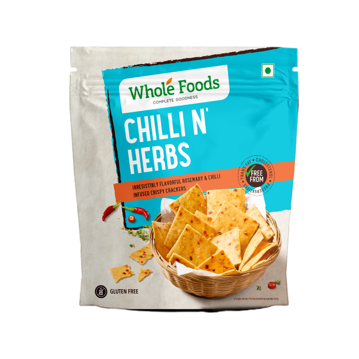 Gluten Free Chilli N Herbs Cracker 80G