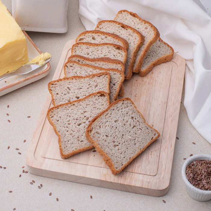 Gluten Free Brown Bread With Flax Seeds